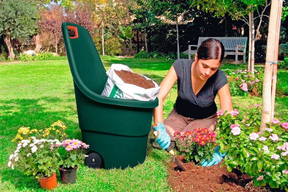 Тележка садовая Easy Go 55 л