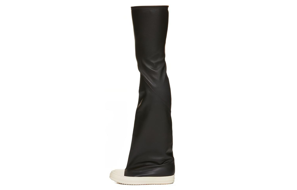 RICK OWENS/RO Over the knee Boots Men"s Black