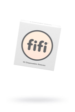 Сменные насадки для мастурбатора FIFI MALE - 10 шт. (Цвет: прозрачный)