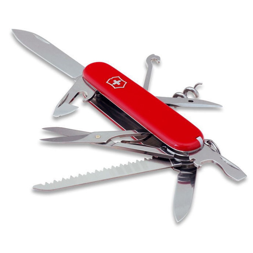 Нож перочинный Victorinox Huntsman (1.3713) 91мм 15функций красный