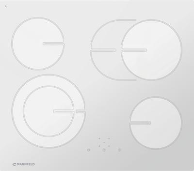 Электрическая варочная панель MAUNFELD MVCE59.4HL.1SM1DZT-WH