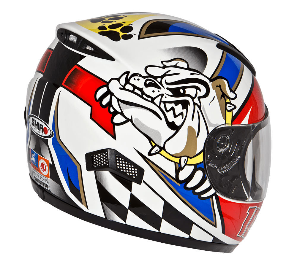 Мотошлем детский Shiro SH-829 Kid Luca