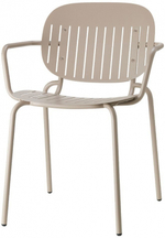 Кресло металлическое Scab Design Si-Si Barcode, тортора