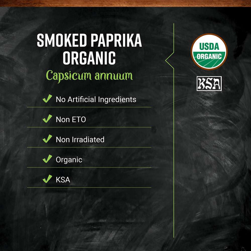 Frontier Co-op, органическая копченая паприка, молотая, 453 г (16 унций)