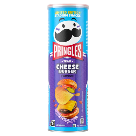 Чипсы Pringles Сheese Вurger со вкусом сырного бургера