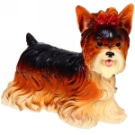 Копилка из гипса «Йорк-девочка» 22*20см