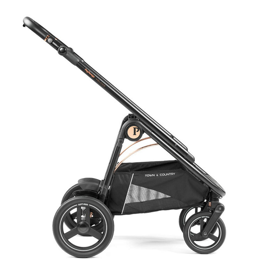 Коляска 3 в 1 Peg Perego Veloce TC Lounge Blue Shine
