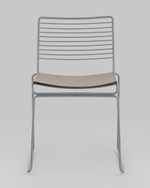 Стул обеденный Danny серый с подушкой