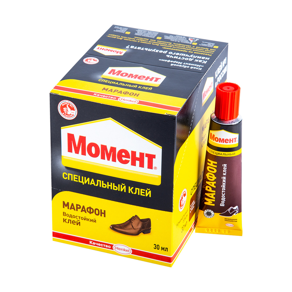 КЛЕЙ МОМЕНТ МАРАФОН 30 МЛ В ШОУ-БОКСЕ (10/120) ХЕНКЕЛЬ
