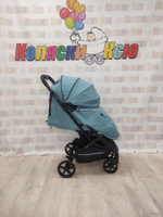 Коляска прогулочная Indigo Mega Голубой