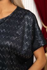 Блуза Шона (черная) Б14707-30М LT Collection