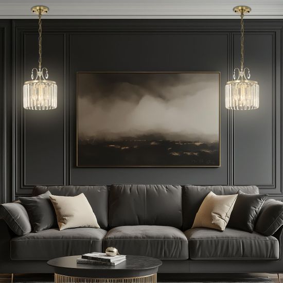 CL335133 Инга Бронза Люстра