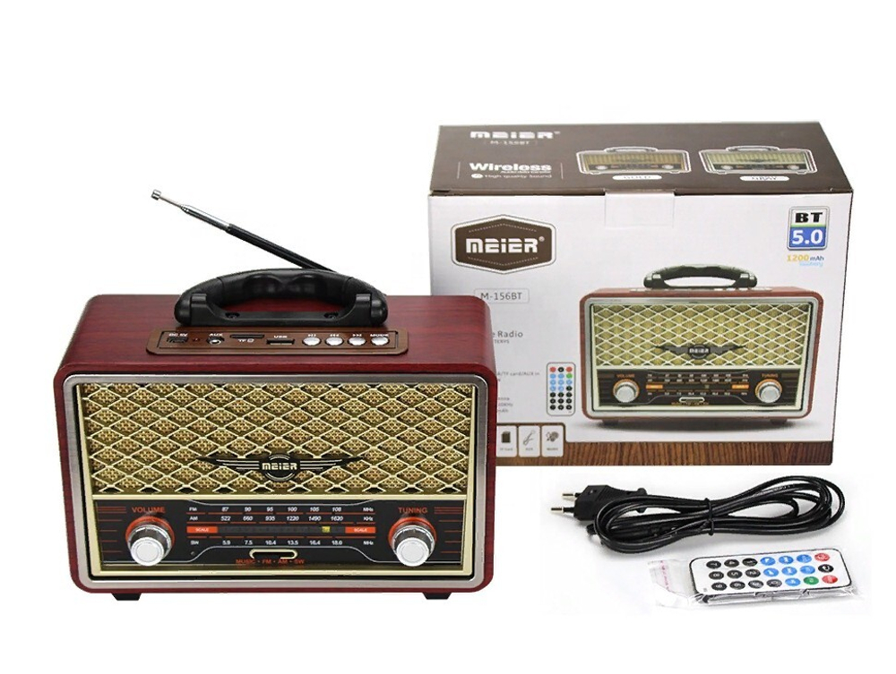 Радиоприемник Meier M-156BT USB Retro Bluetooth