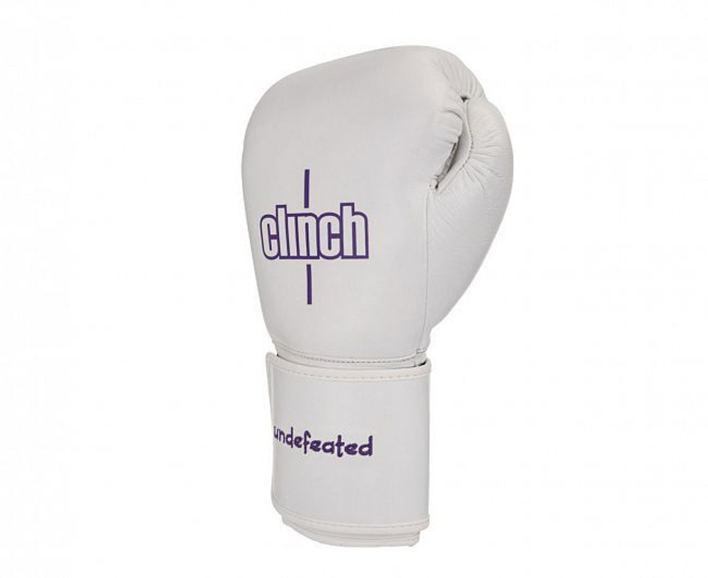 Перчатки боксерские Clinch Undefeated белые C161