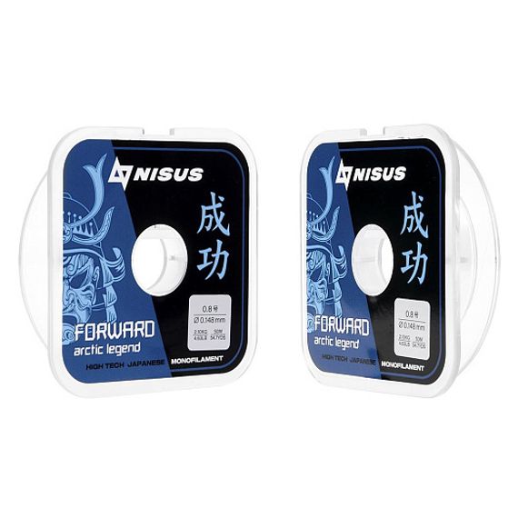 Леска FORWARD ARCTIC LEGEND 0,148mm/50m Nylon Transparent (N-FAG-0.148-50) Nisus