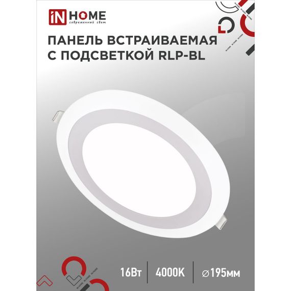 Светодиодная панель IN HOME 4690612032979