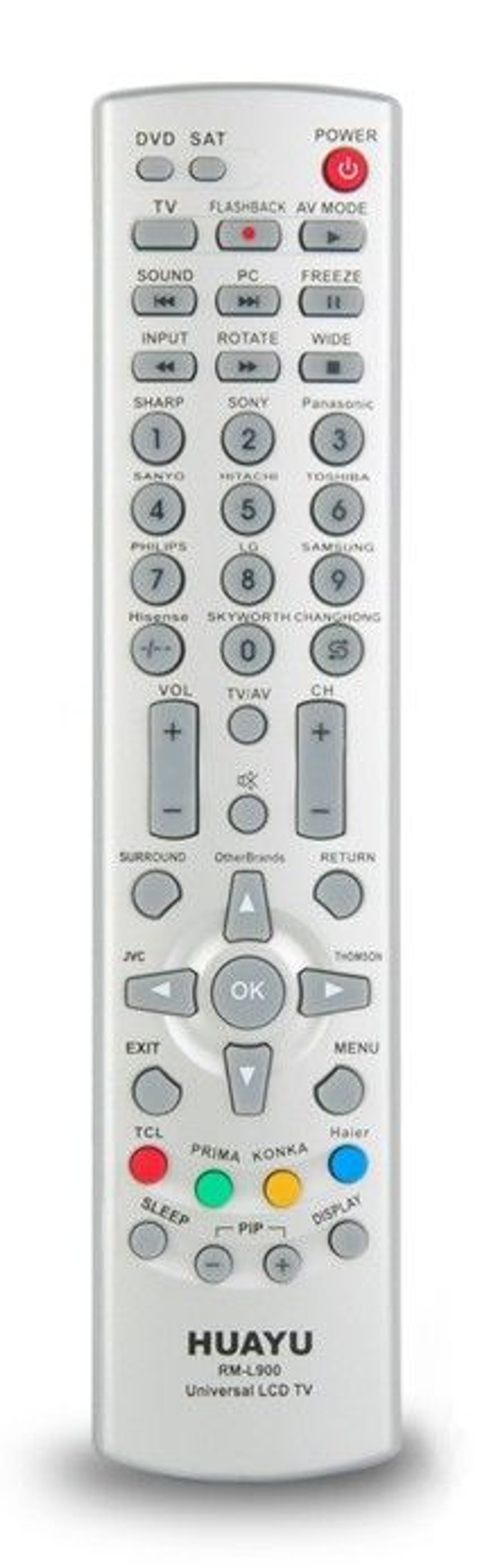 Пульт ДУ для TV Huayu RM-L900 универсальный