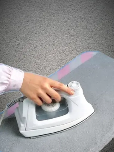 Марля для глажки двухслойная с оверлоченными краями