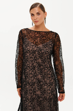 51717 Платье женское (черный)