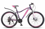 Горный (MTB) велосипед STELS Miss-7500 D 27.5 V010 (2020) темно-пурпурный 18"