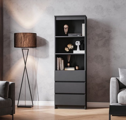 Стеллаж Мори МСТ 600.3 Графит