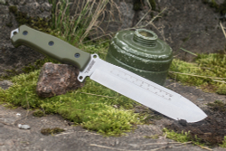 Нож выживания Survivalist X D2 StoneWash Green G10