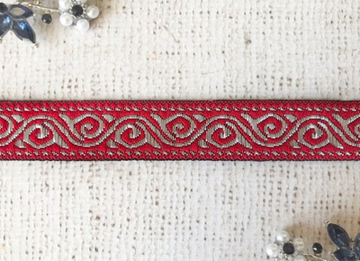 Тесьма жаккард, ш. 2 см.