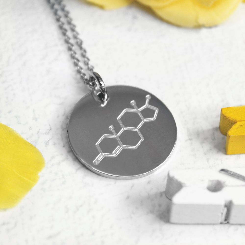 Кулон с гравировкой формулы на заказ