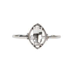 "Диандера" браслет в серебряном покрытии из коллекции "Грани" от Jenavi с замком пряжка