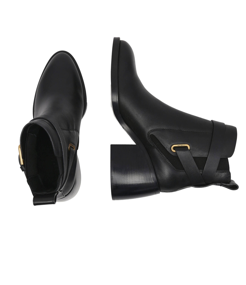 Кожаные ботильоны See By Chlo\u00e9 - черный(SB41011A 18041)