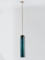 Потолочный дизайнерский светильник Float Capped by Articolo Lighting (зеленый)