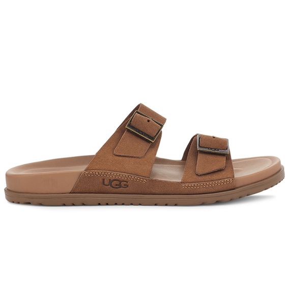 Ugg Wainscott Buckle Slide 'Chestnut'