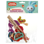 Игра-рыбалка "Малышарики" + 2 удочки в пакет MAL-15 (Буратино)