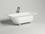 Ванна Salini ORNELLA KIT S-Stone 169x70 102423M белая матовая