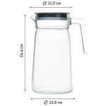 Кувшин 2л с крышкой "City"