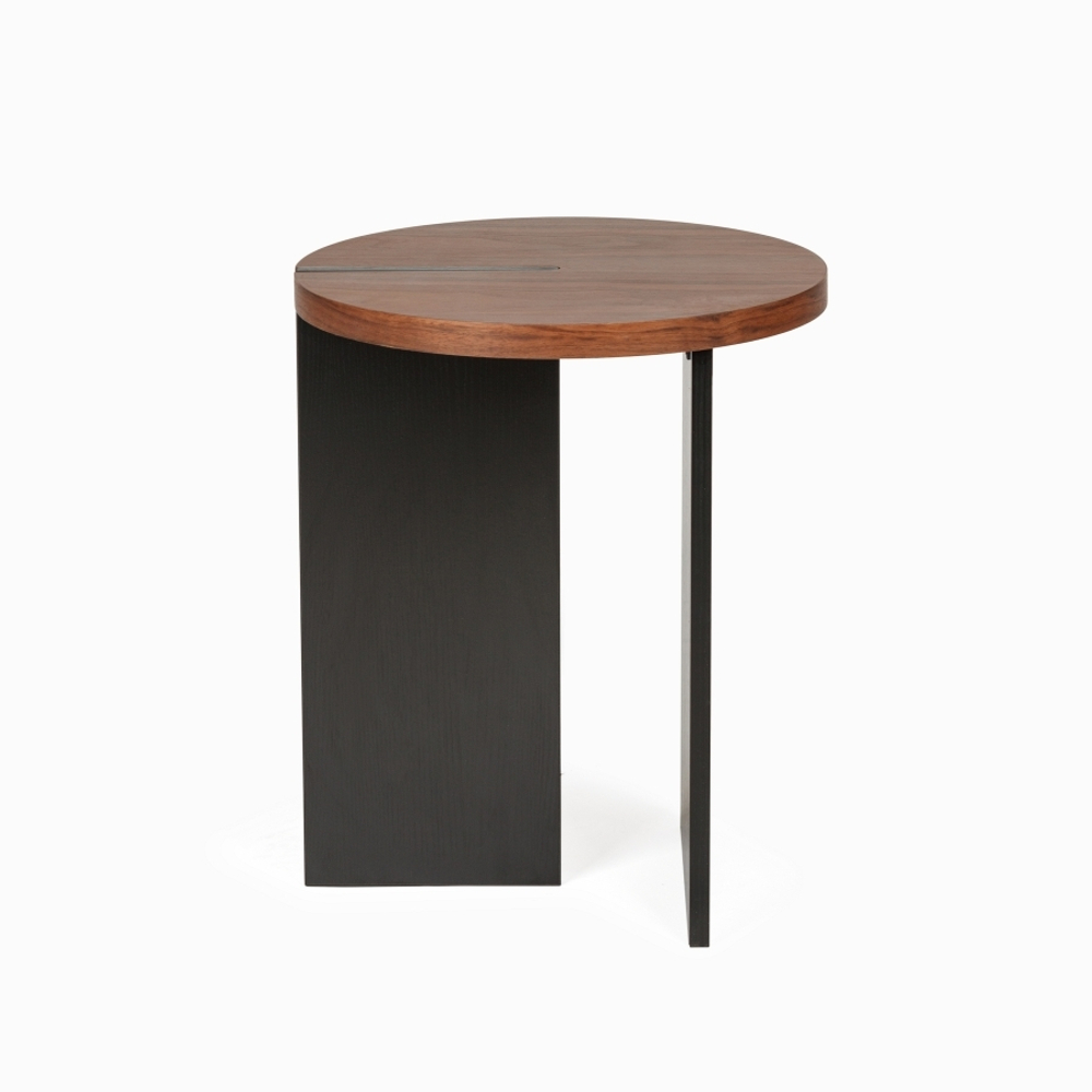 Журнальный столик Walnut Grove диаметр 40 дуб