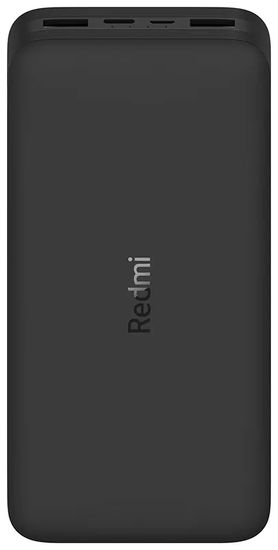 Внешний аккумулятор Xiaomi Redmi Power Bank 20000 mAh Черный