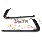 LED ДХО с поворотником Salman Vesta(антихром)