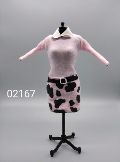 Одежда для куклы Барби винтаж платье 02167