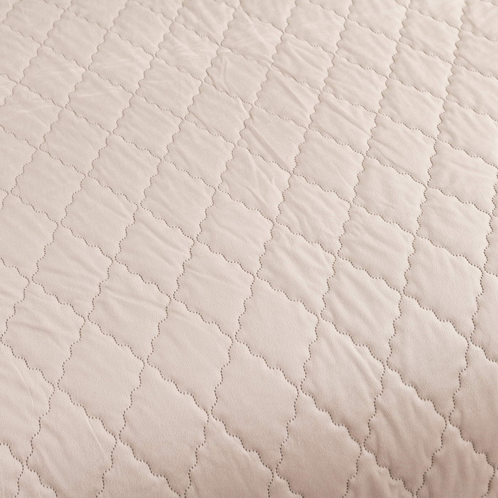 Покрывало 240х260 Деметра светлый беж