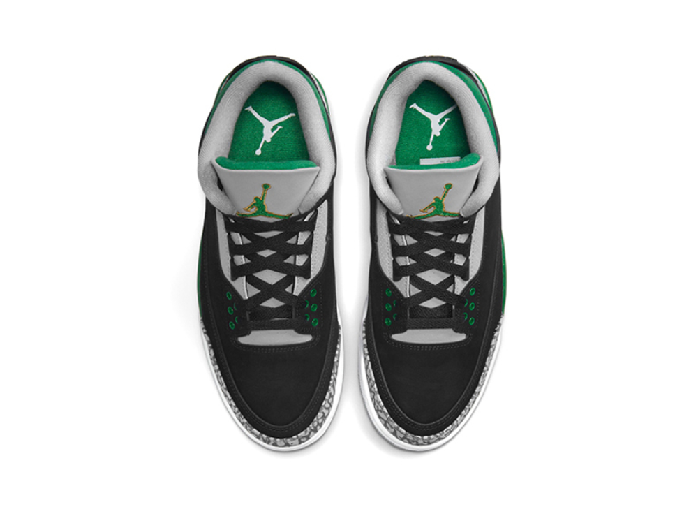 Мужские кроссовки Air Jordan 3 retro "pine green" CT8532-030