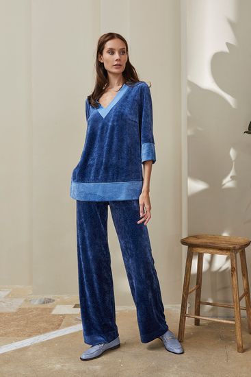 Топ 20406-1 Темно-синий