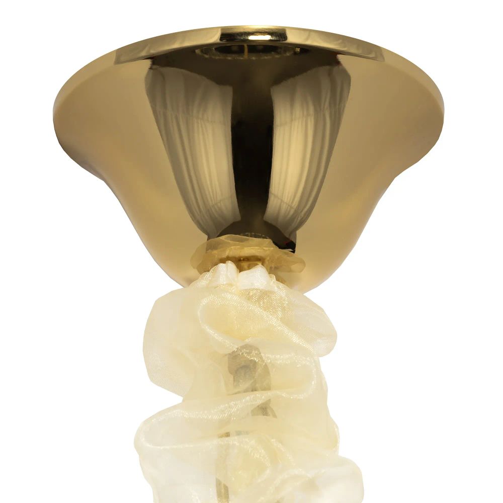 Citilux TALLA CL318262 Люстра хрустальная подвесная Золото