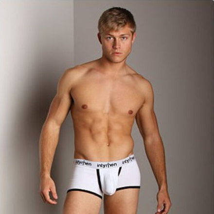 Мужские трусы хипсы Intymen Fill It White Boxer