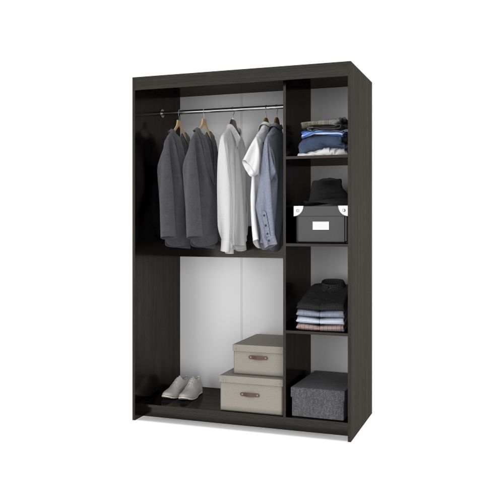 Шкаф-купе трехстворчатый "Томас" Т31 (венге/дуб млечный), ЛДСП, MODERN