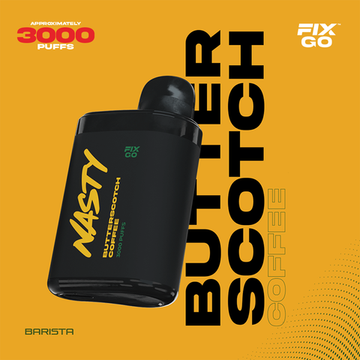 Купить Одноразовый Pod Nasty Fix Go - Butterscotch Coffee (3000 затяжек)