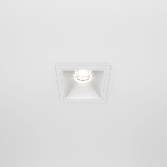 Встраиваемый светильник Technical DL043-01-10W4K-D-SQ-W