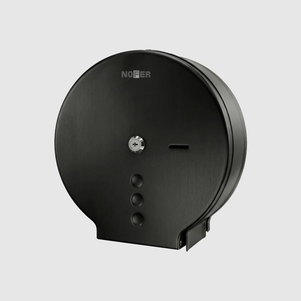 Диспенсер для туалетной бумаги нерж. сталь INDUSTRIAL 05006.XL.N чёрный
