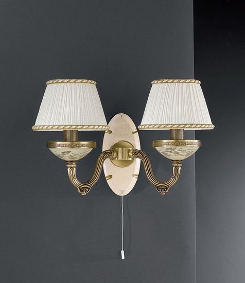 Двухламповое бра Reccagni Angelo A.6608/2