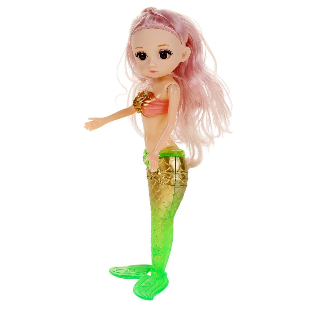 Кукла тип Модница Русалка с аксесс. 26см, пакет LE566-1D